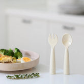 Miniware My First Cutlery Spoon & Fork Set | The Nest Attachment Parenting Hub
